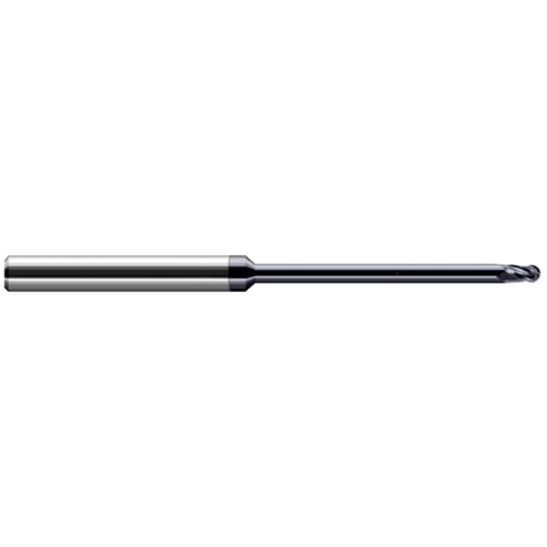 End Mill for Medium Alloy Steels - Ball, 0.500 mm